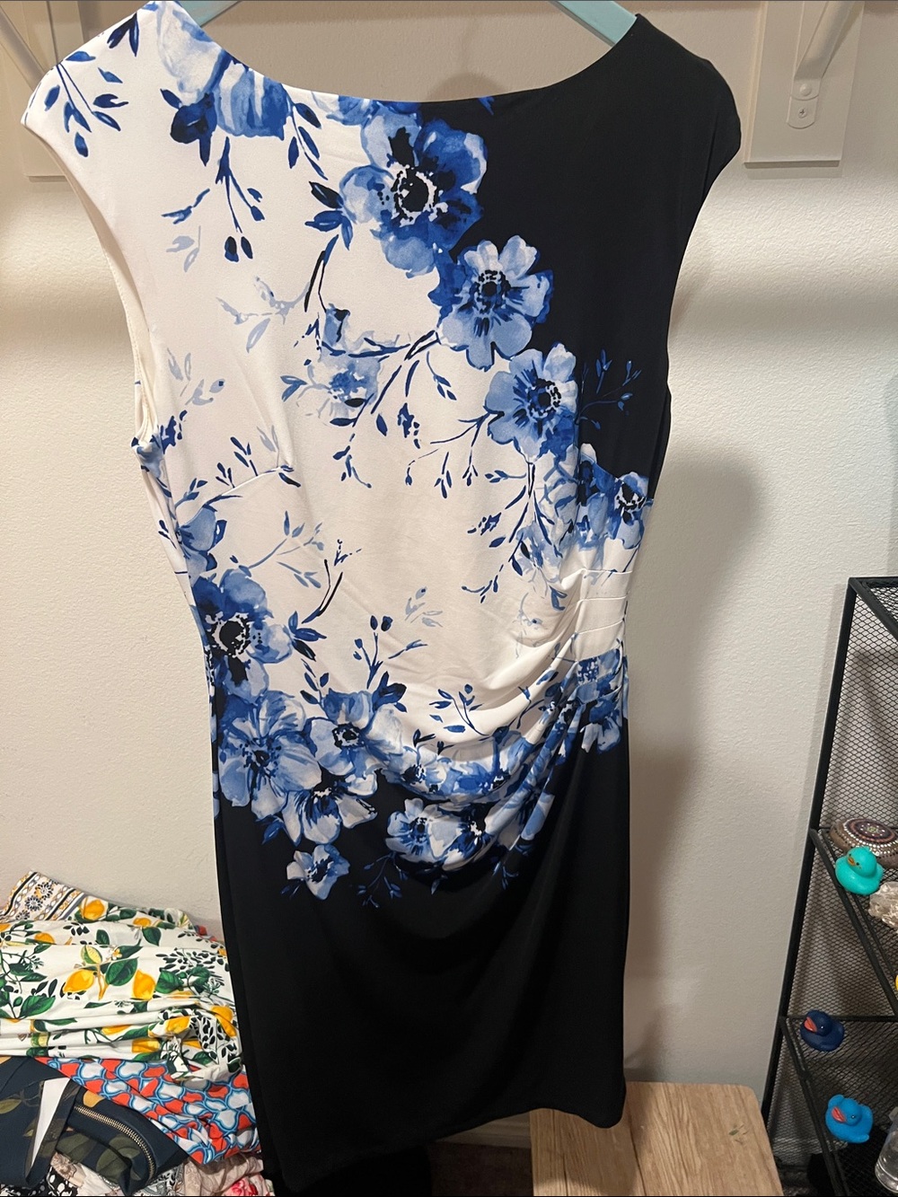 Lauren Ralph Lauren White Top with Black Neck Trim